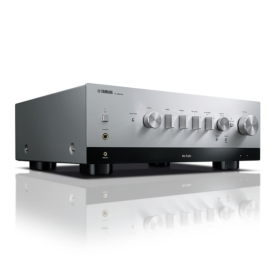 Yamaha R-N800A Argent + Triangle Comète Ez Chêne clair