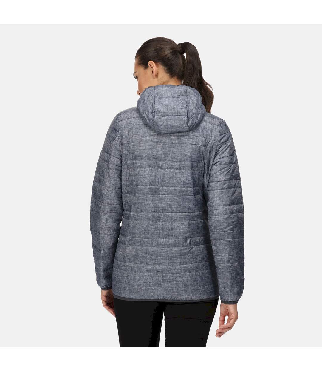 Regatta - Veste isolée FIREDOWN - Femme (Gris chiné / Noir) - UTRG6908