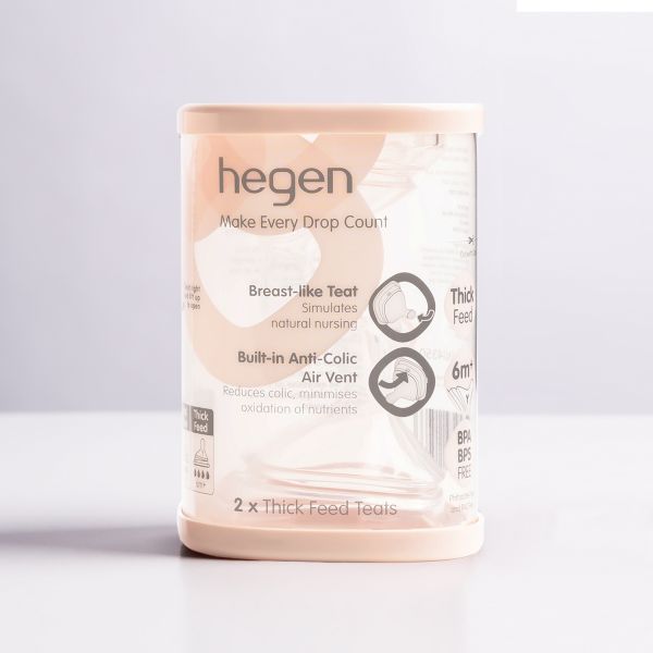 Hegen XL Pap Speen 2 Stuks