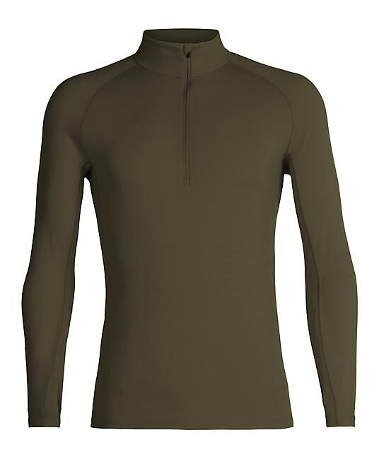 ICEBREAKER - T-SHIRT ML DEMI ZIP ZONE 200 HALF ZIP M