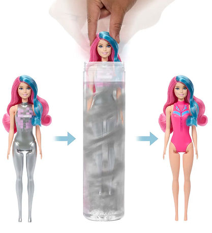 Barbie Puppe - 30 cm - Color Reveal Disco Star - Gemischt