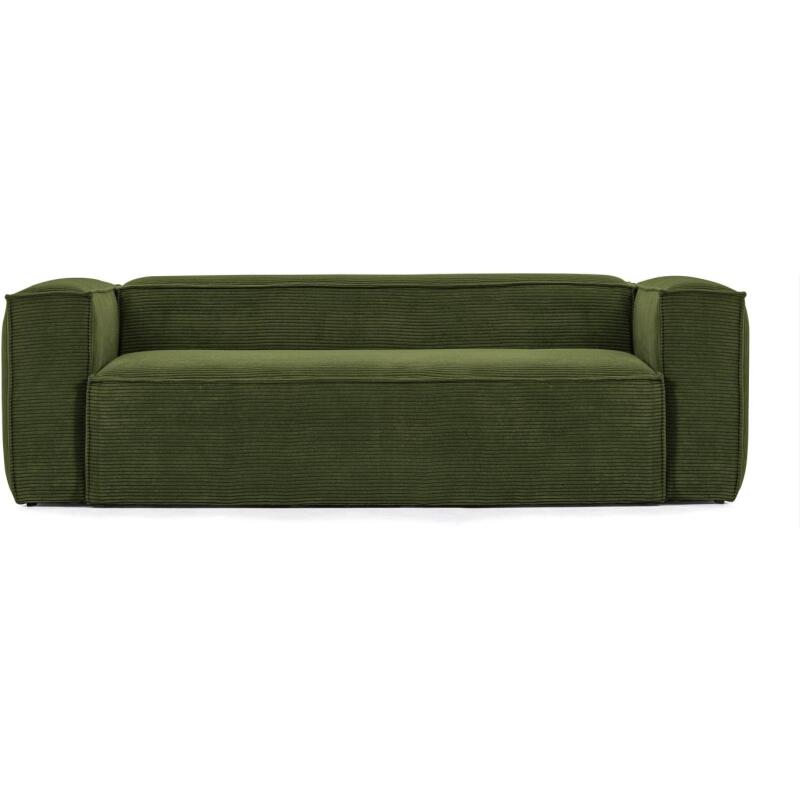 Canapé Blok 3 places vert 240 cm