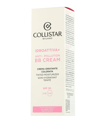 Collistar Idroattiva+ Anti-Pollution BB Cream Tinted Moisturizer Light 50ml
