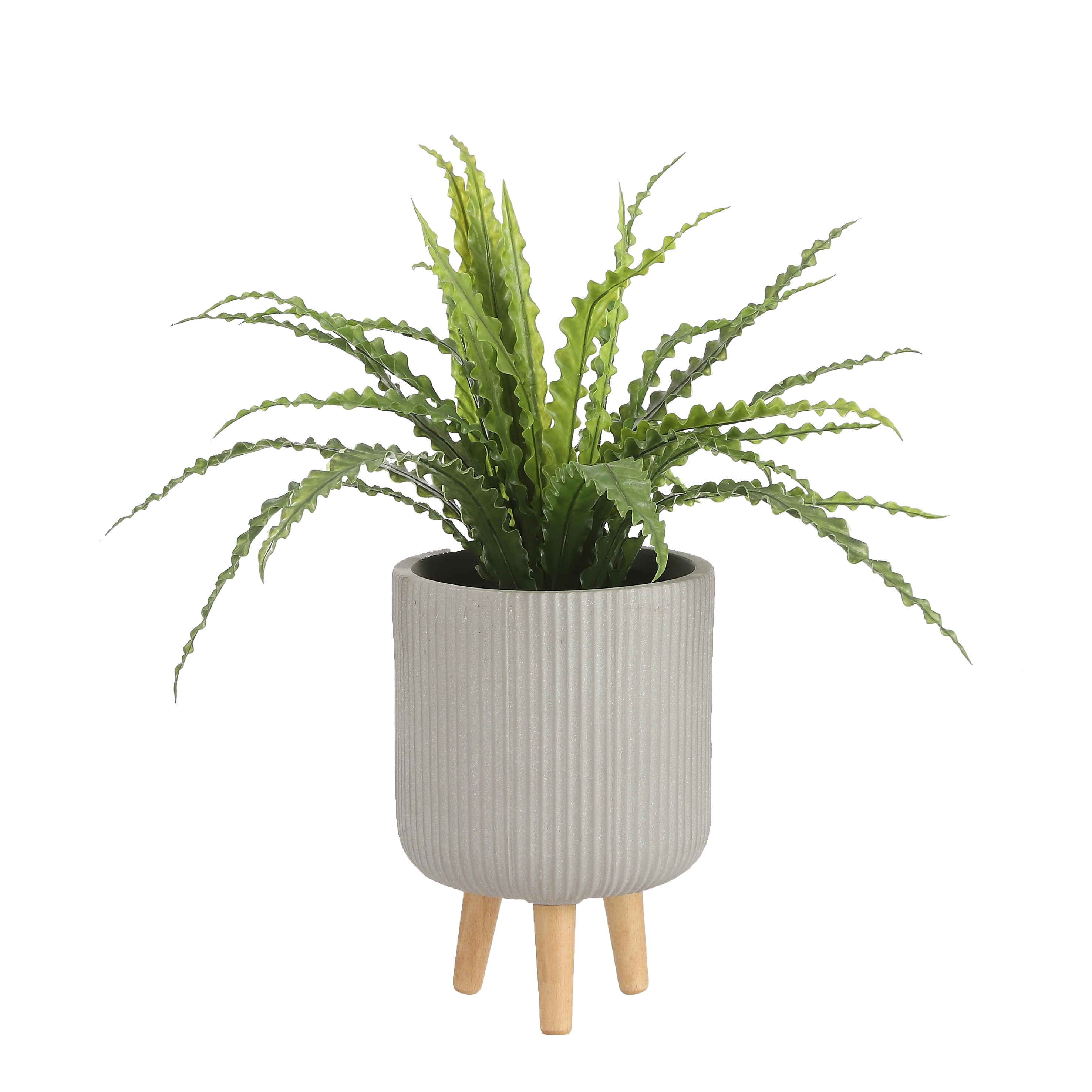 Mica decorations - asplenium artificielle en pot h50
