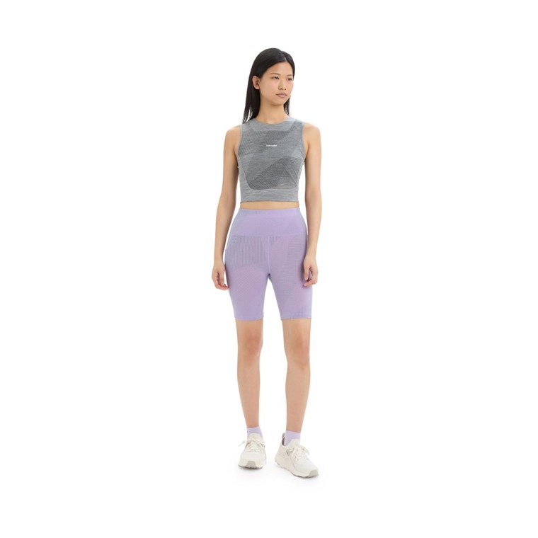 Icebreaker ZoneKnit Cropped Bra-Tank Women