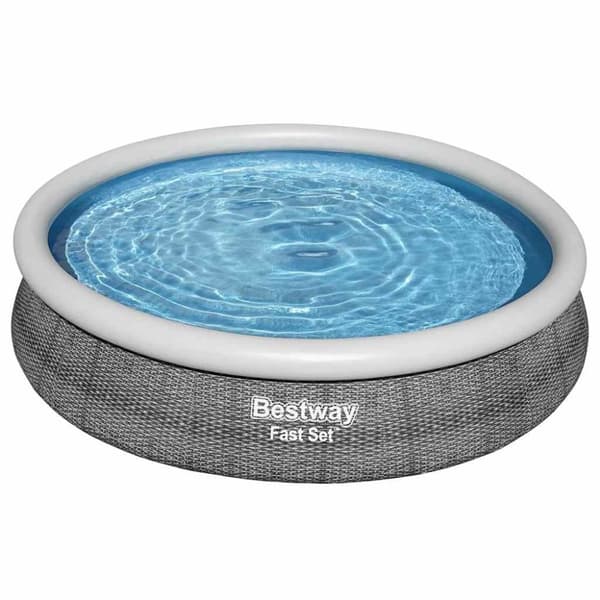 Bestway Svømmebassengsett rundt 366x76 cm