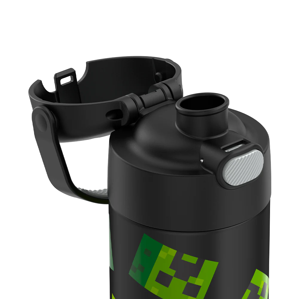 16oz FUNTAINER® WATER BOTTLE MINECRAFT