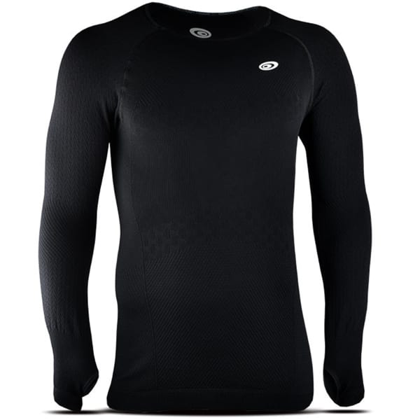 T-shirt running BV SPORT R-TECH EVO2 LONG NOIR