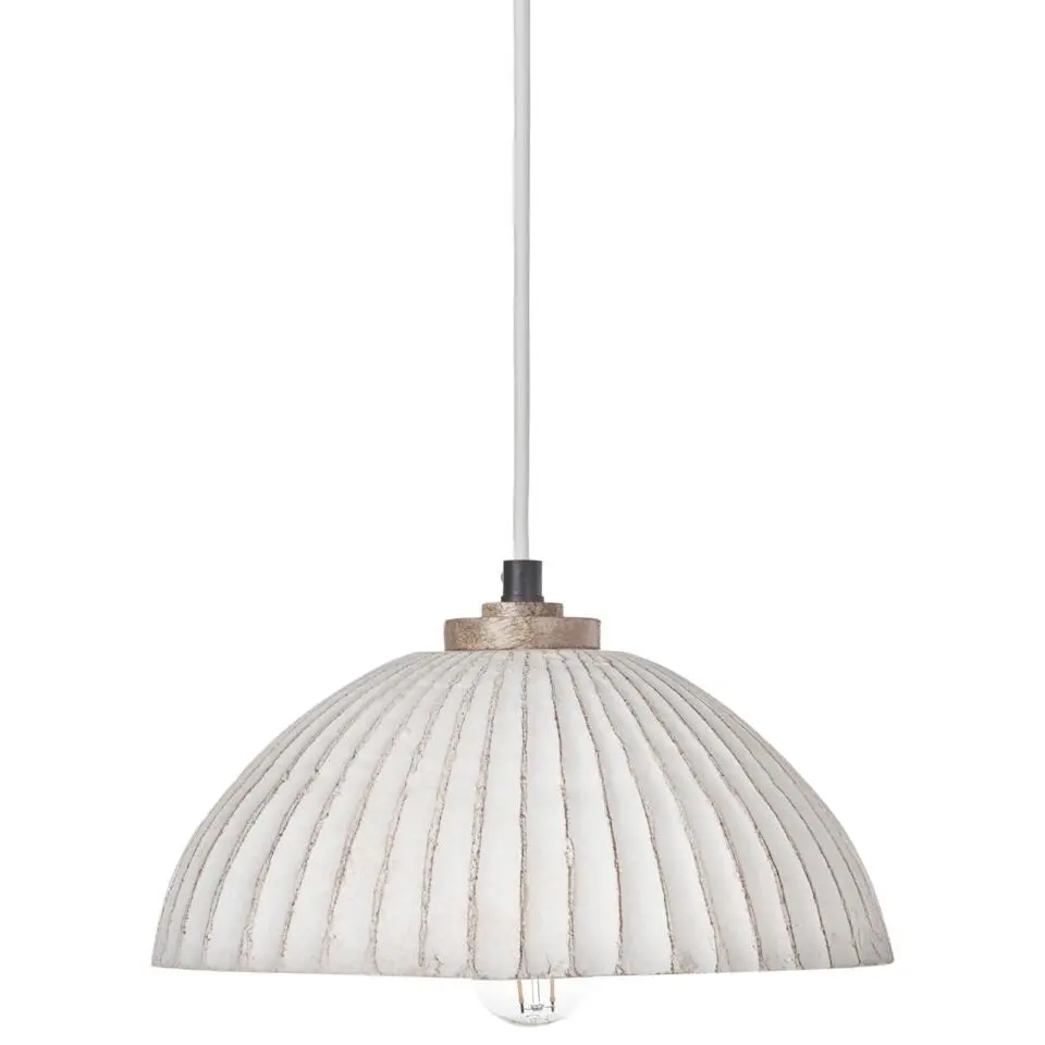 COTTICA - Hanglamp - Gebroken wit - Papier-maché