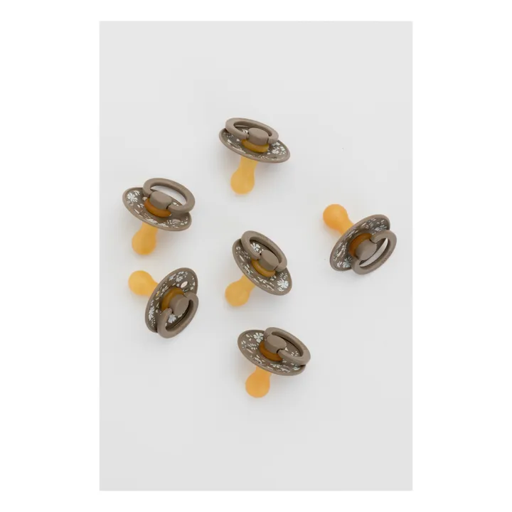 Bibs Tétines en caoutchouc naturel Bibs x Liberty - Set de 2 | Blush