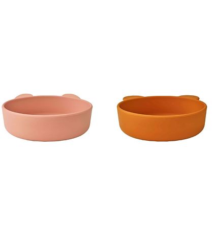 Liewood Schüsseln - Silikon - Vanessa - 2er-Pack - Dark Rose Mus
