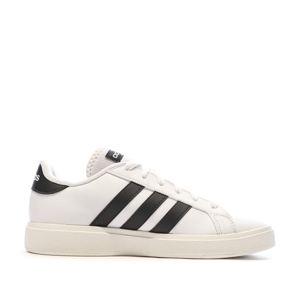 Adidas Baskets Blanches/Rouges Femme Adidas Grand Court Base 2.0