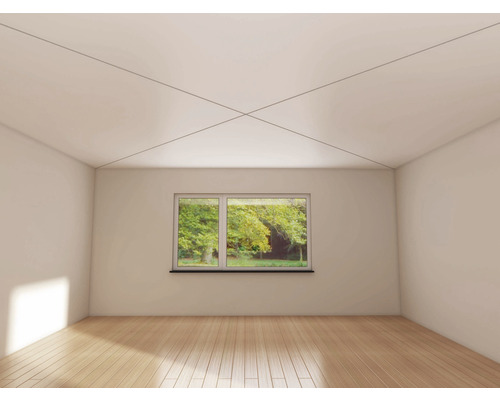 Plafondpaneel T148, kraspleisterlook, 50 x 50 x 1 cm, 2 m² per verpakking
