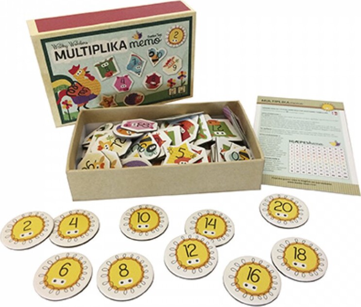 Wacky Wonders - Multiplika Memo - Spil Med Tal For Børn