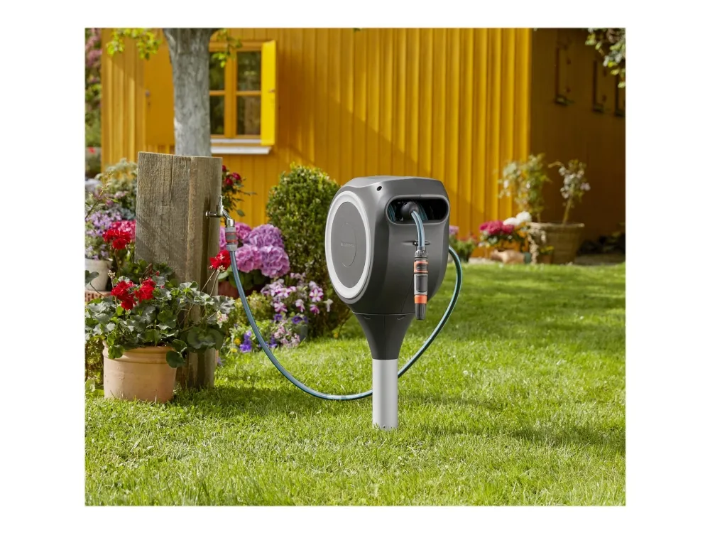 Gardena SLANGEBOKS STICK ROLL-UP S 15 MTR TURKIS