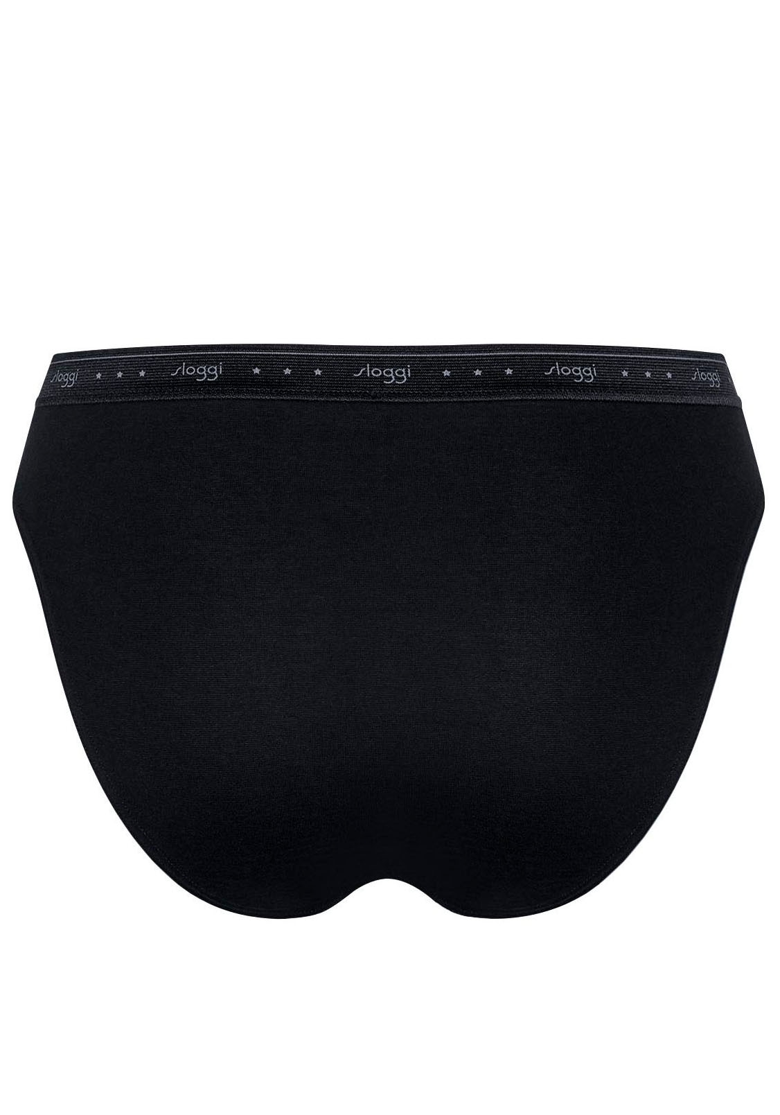 sloggi Tai-Slip »24/7 100«, elastischer Bund mit sloggi-Logo-Schriftzug