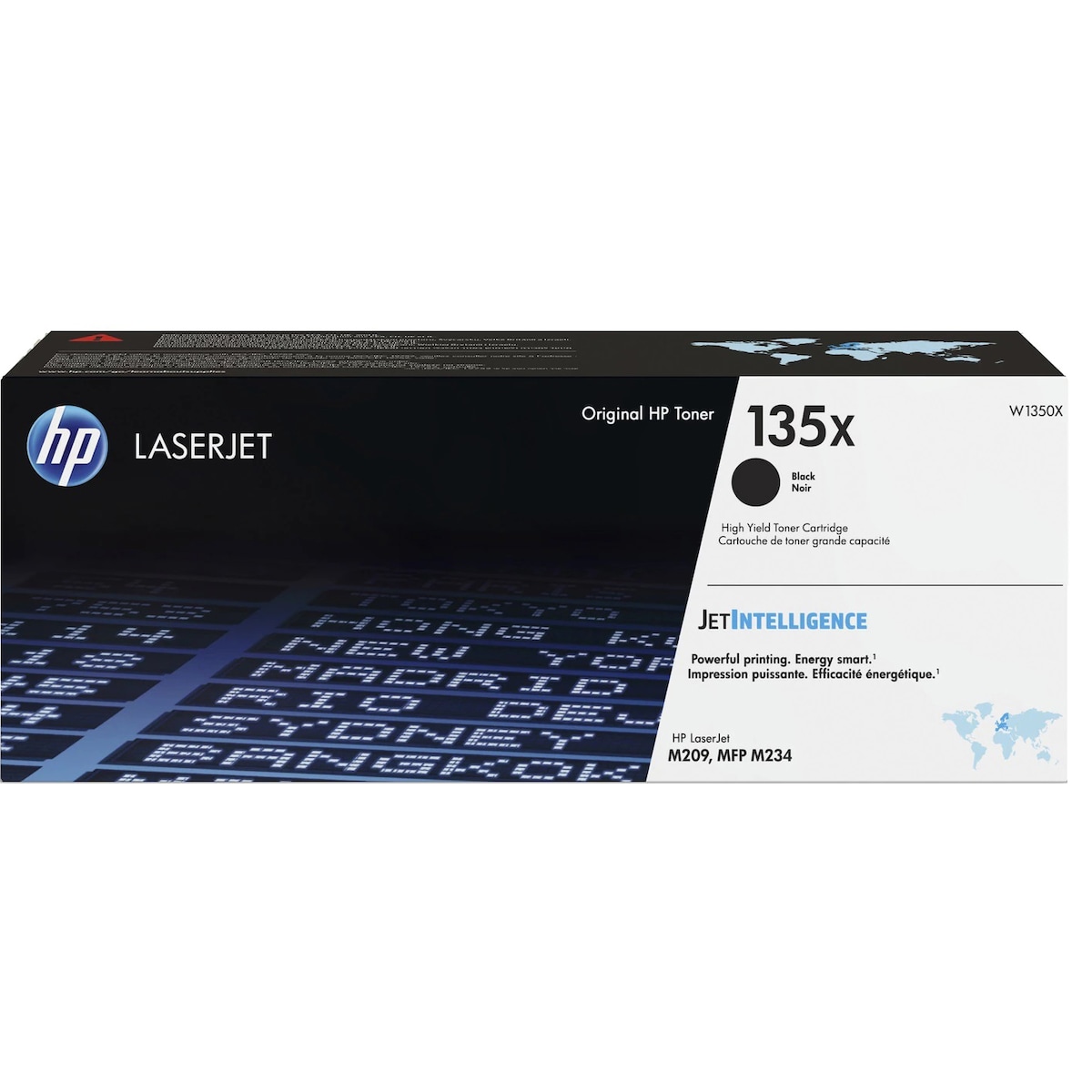 HP 135X Laserjet tonerkassett med høy kapasitet (sort)