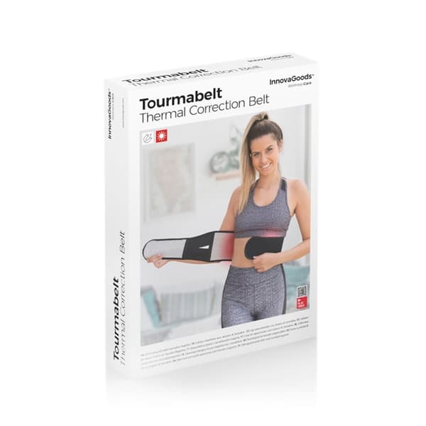 Termisk korreksjonsbelte med turmalinmagneter Tourmabelt InnovaGoods