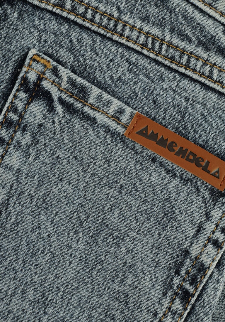 AMMEHOELA blauwe ammehoela straight leg jeans am.ozzy.04