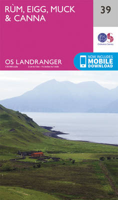 Rum, Eigg & Muck - OS Landranger Map 039 (Sheet map, folded)