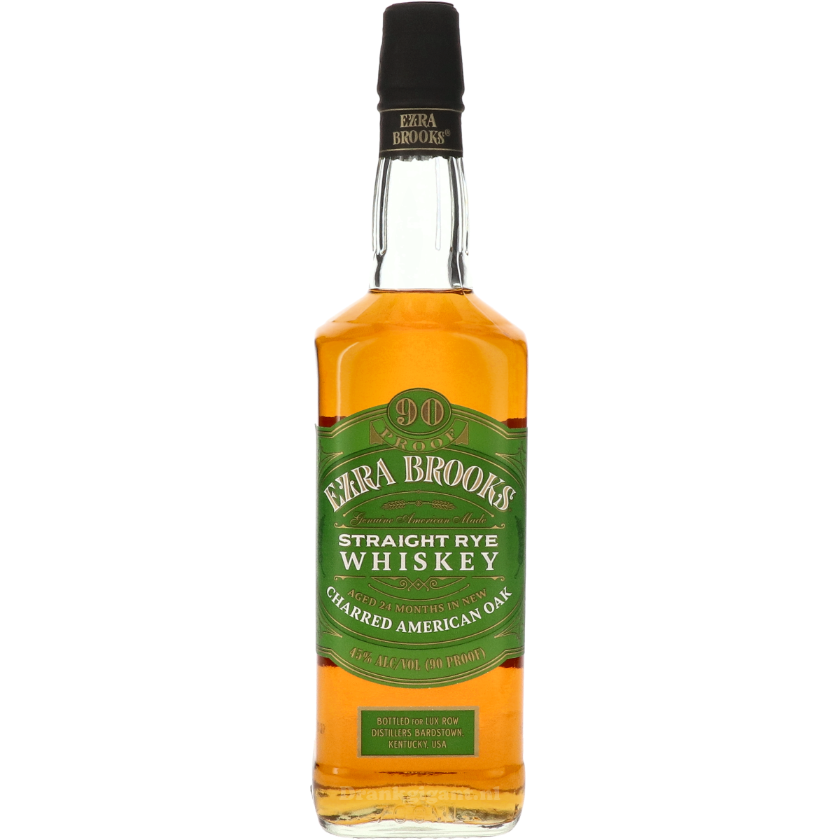 Ezra Brookes 90 Proof Straight Rye 70 cl