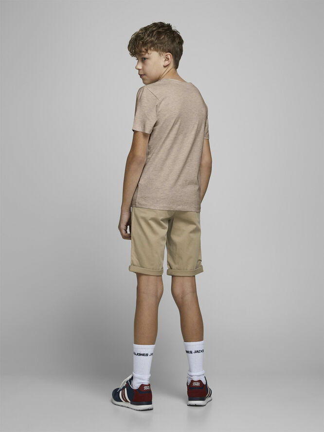 Jack & Jones JPSTBOWIE JJSHORTS SOLID SA SN JNR Oxford tan