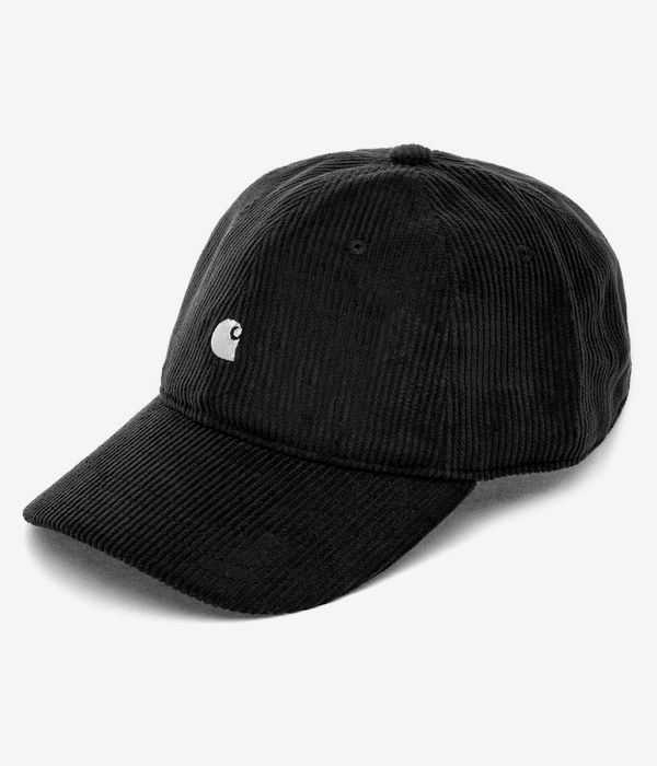 Carhartt WIP Harlem Corduroy 6 Panel Cap (black wax)