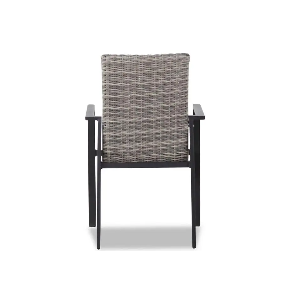 Tuinstoel stapelbaar Wicker Grijs-antraciet Lifestyle Garden Furniture Upton