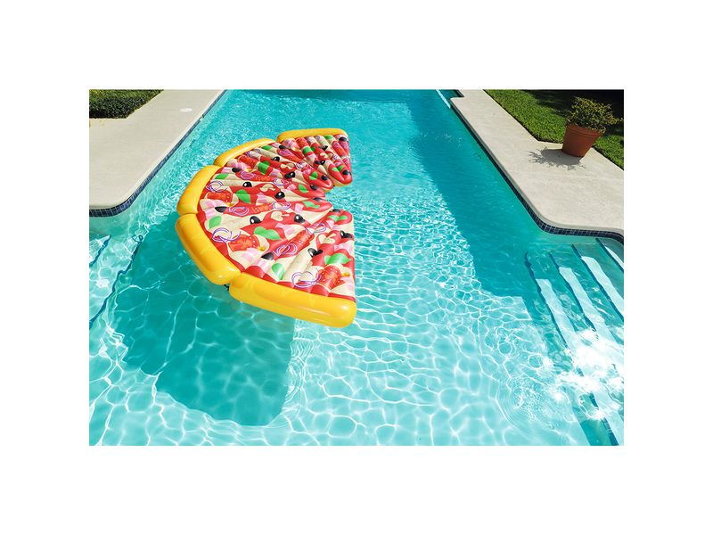 Bestway Pizza Party Lounge 188 x 130 cm Luftmatratze für Pool und Strand