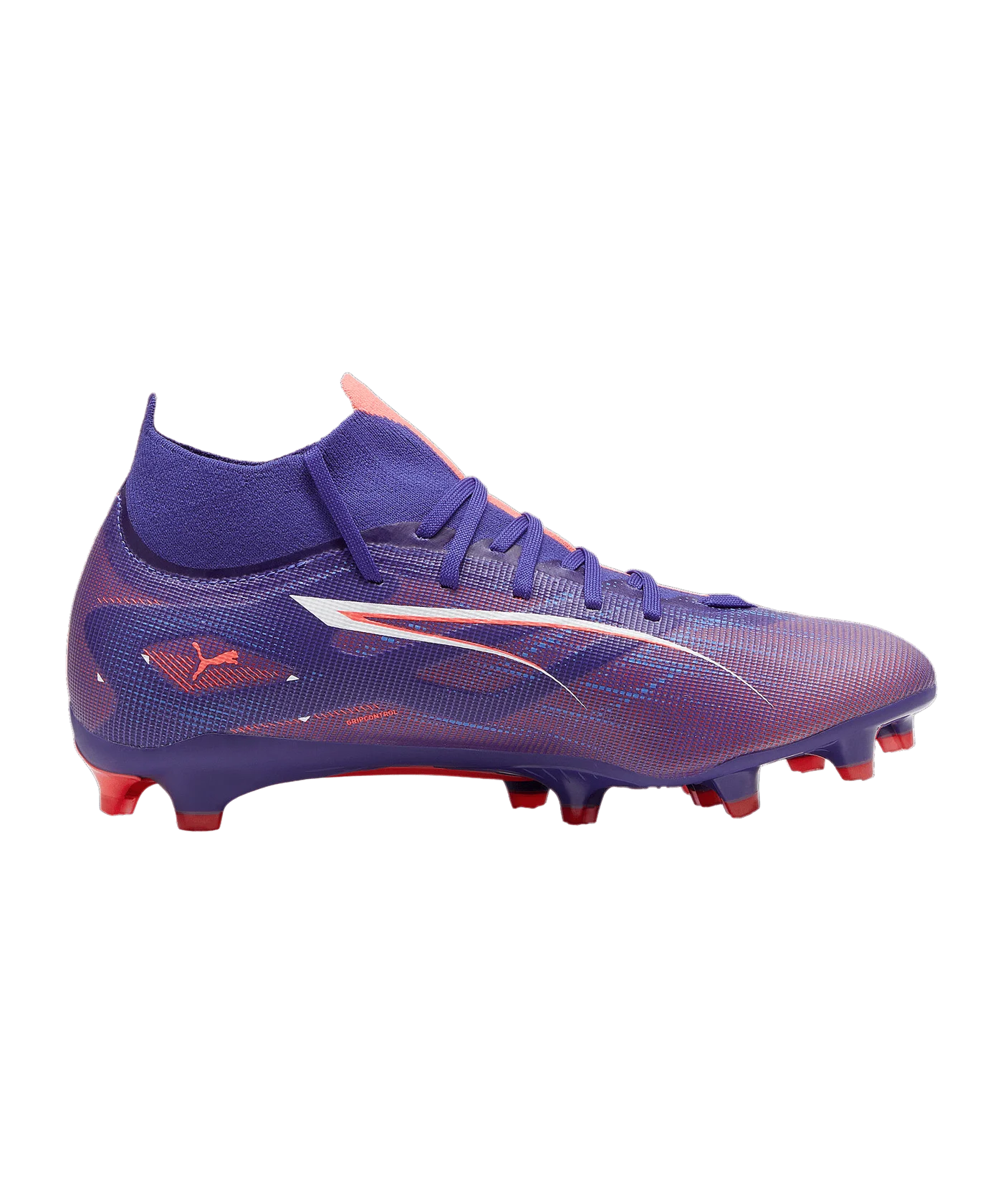PUMA ULTRA 5 Match+ FG/AG Damen Formula Lila Weiss F01
