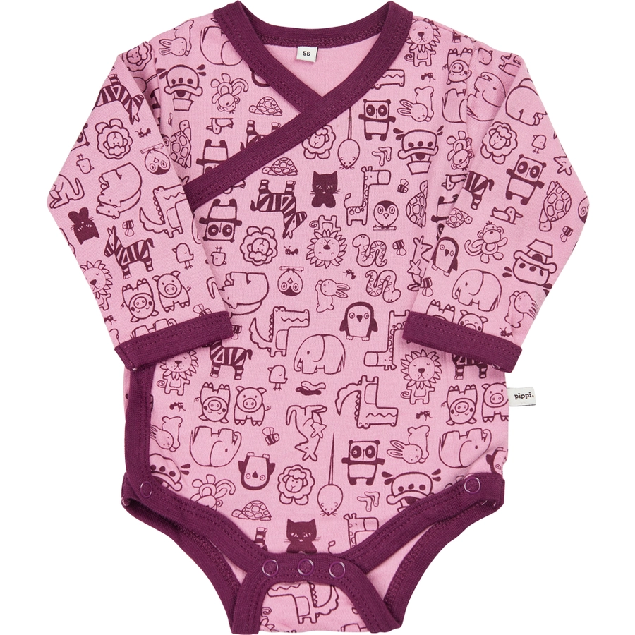 pippi Wickelbody 4er Pack Lilac