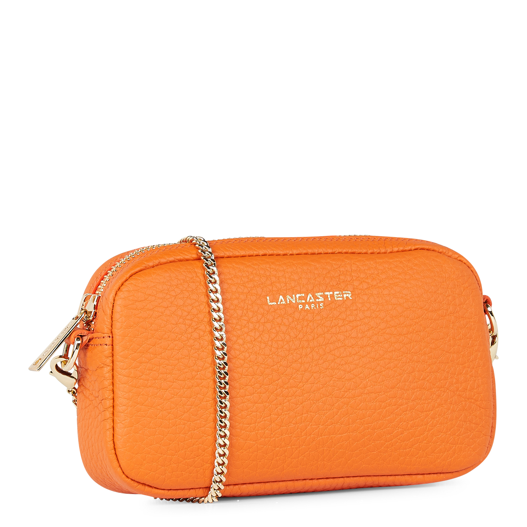 STUDIO MIMI - Mini sac bandoulière en cuir| Orange