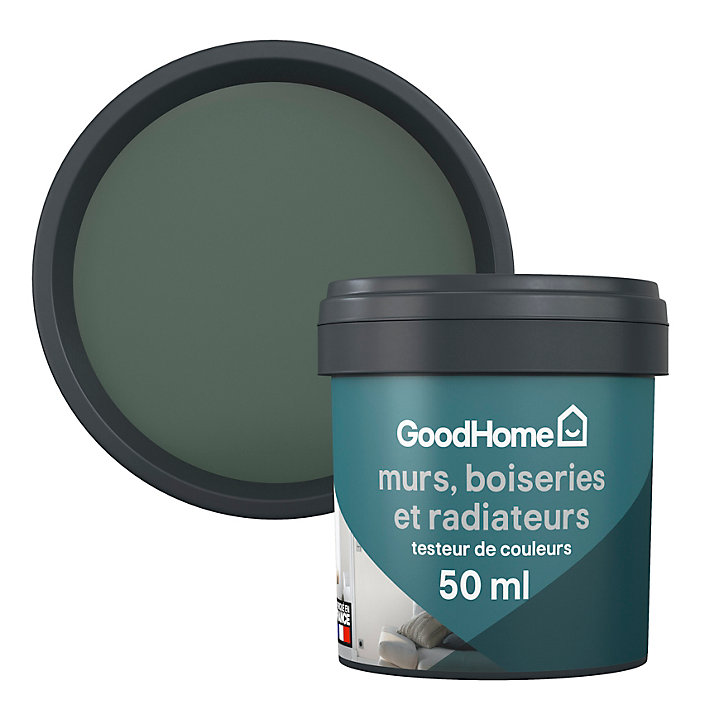 Testeur peinture intérieure couleur GoodHome mat ballina vert 50ml