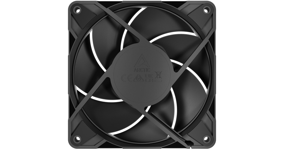 ARCTICP12 Pro case fan  (Zwart, 120 x 120 x 25 mm, PWM)