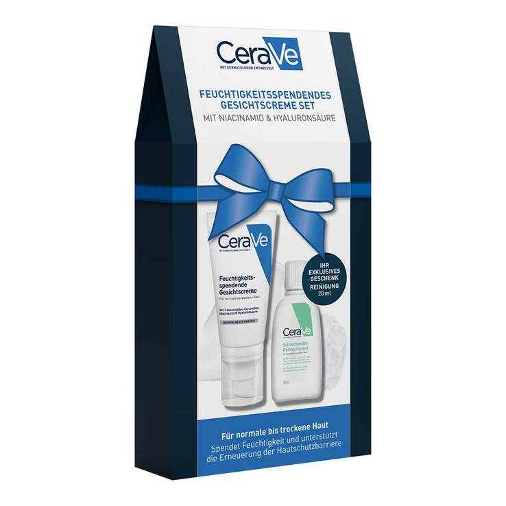 Cerave Feuchtigkeit Gesichtscreme Set, 1 St