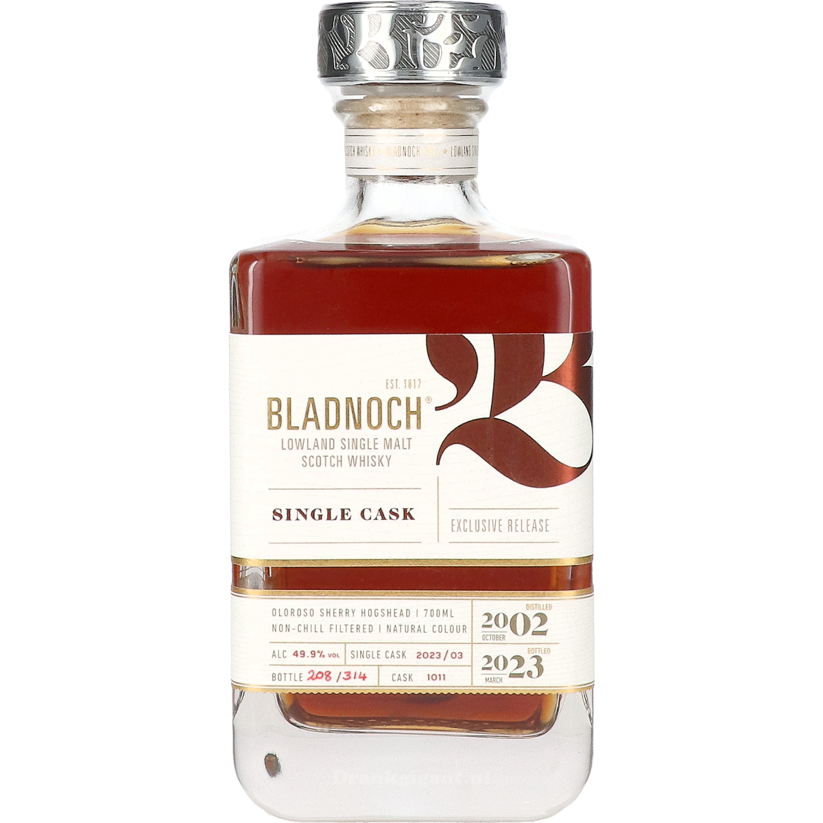 Bladnoch 21 Years Single Cask Oloroso Sherry 70 cl