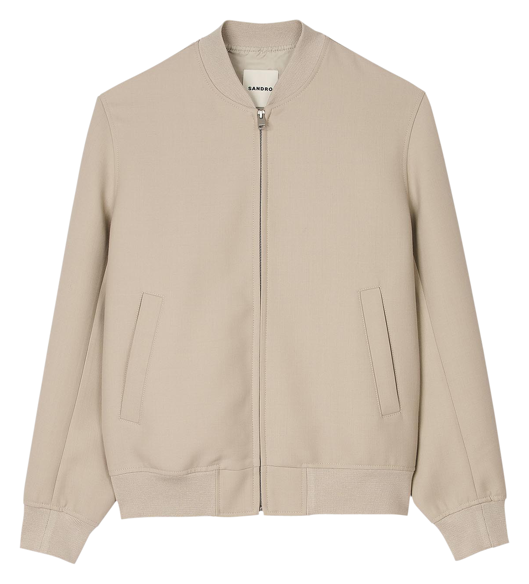 Blouson col teddy | Blanc