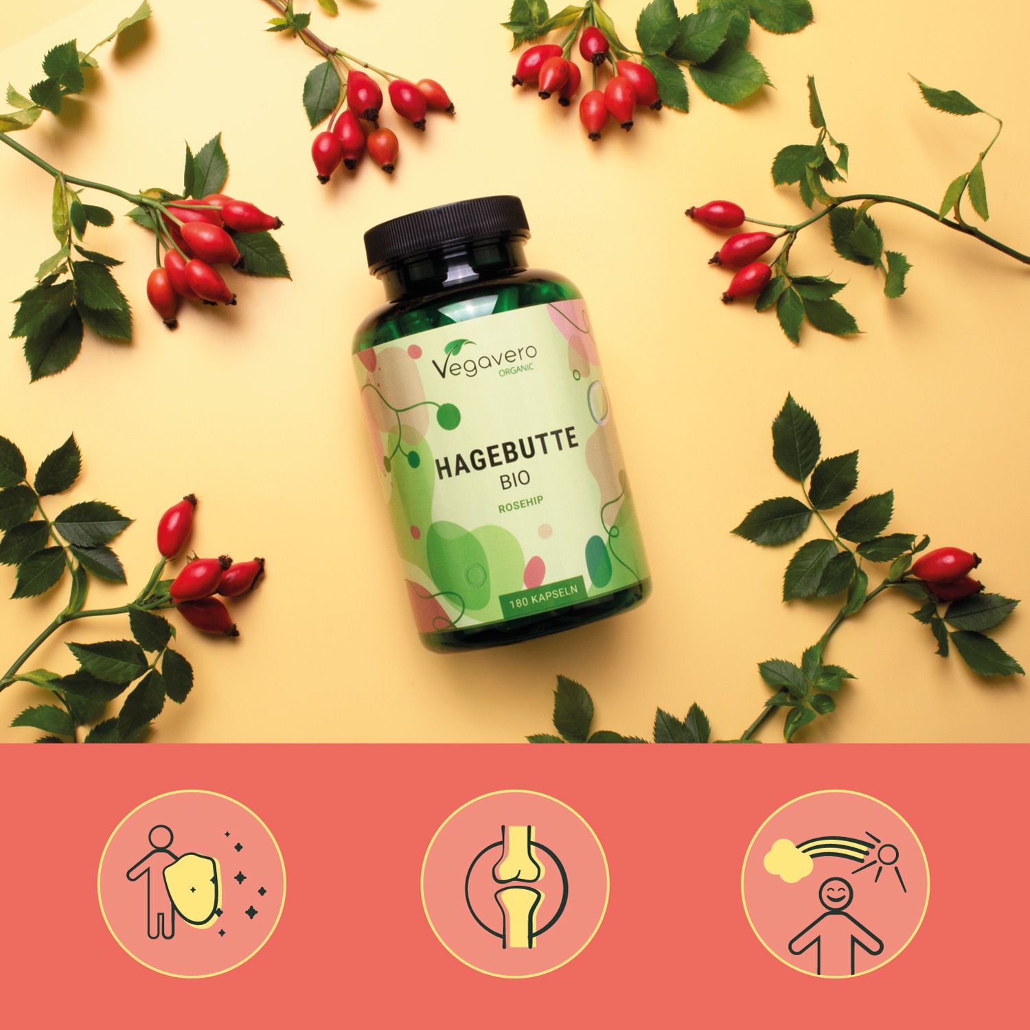 VEGAVERO Hagebutte BIO