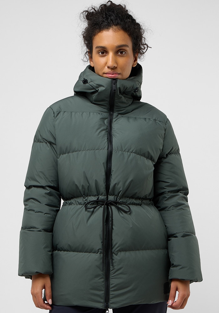 Jack Wolfskin Daunenjacke »KIRSCHALLEE JKT W« mit Kapuze