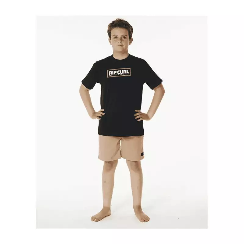 Teeshirt junior RIPCURL Big Mumma Icon Tee-Boy Black
