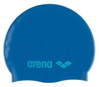 Bonnet de Natation Arena Classic Silicone Bleu