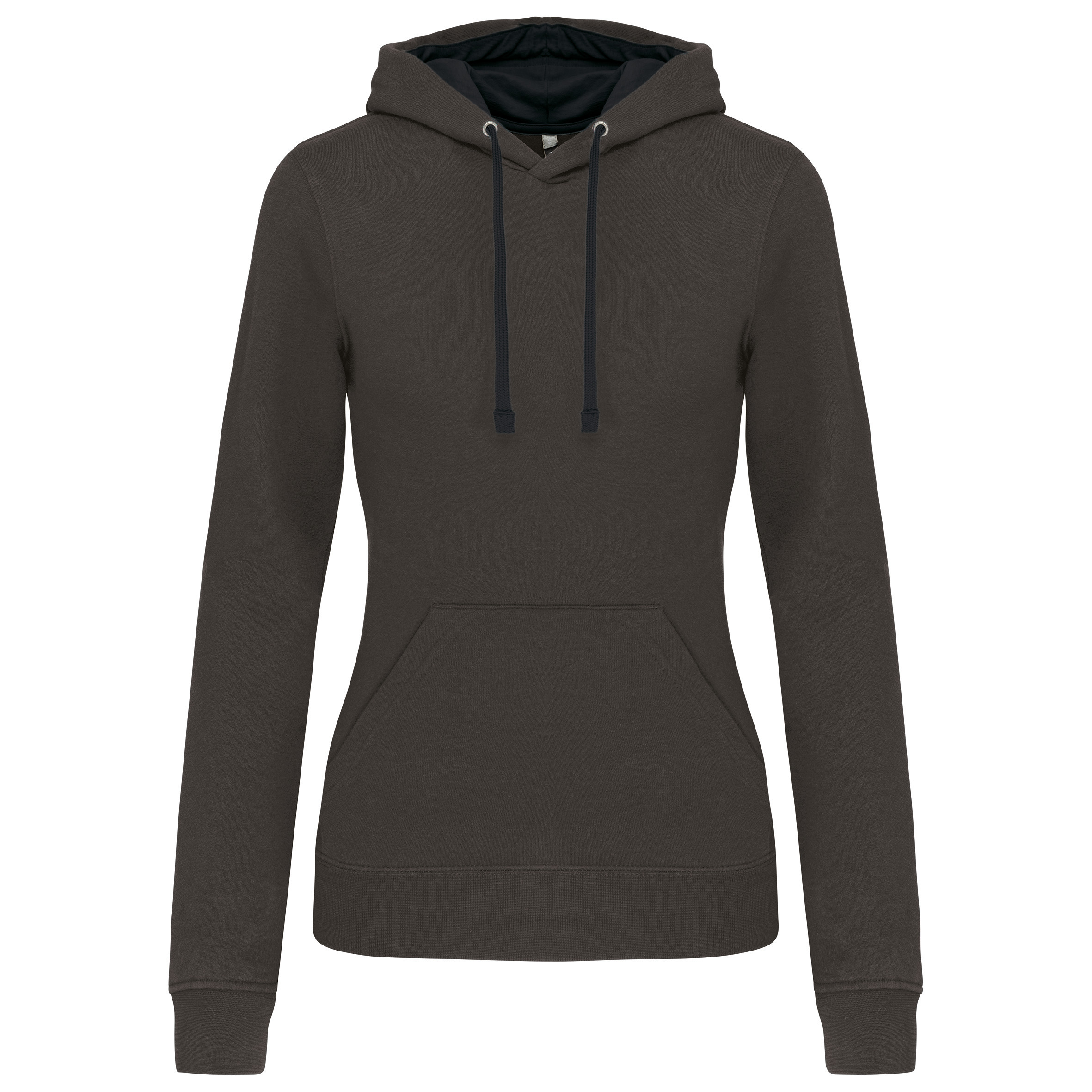 Kariban K465 - Sweat-shirt capuche contrastée femme