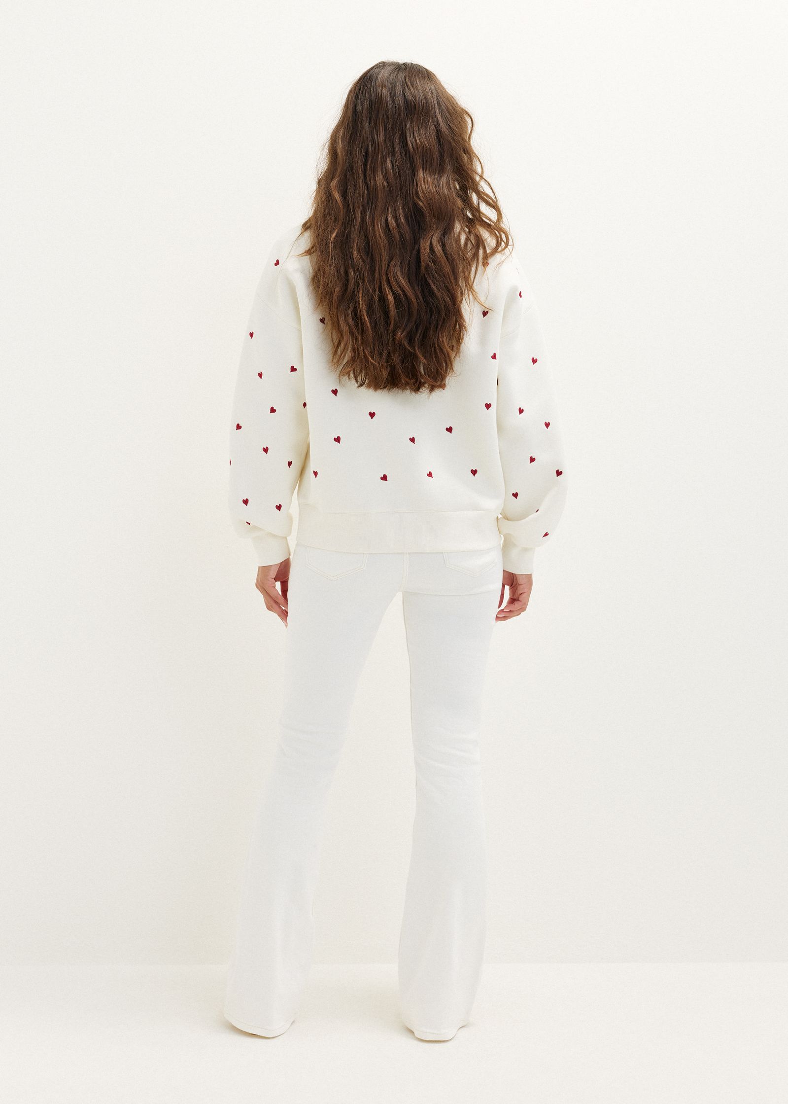 Sweater met hartjes
