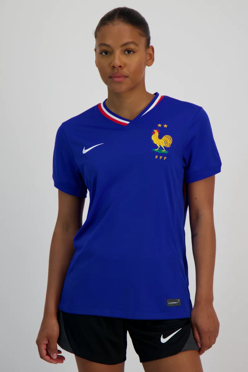 Nike Frankreich Home Replica Damen Fussballtrikot EM 2024