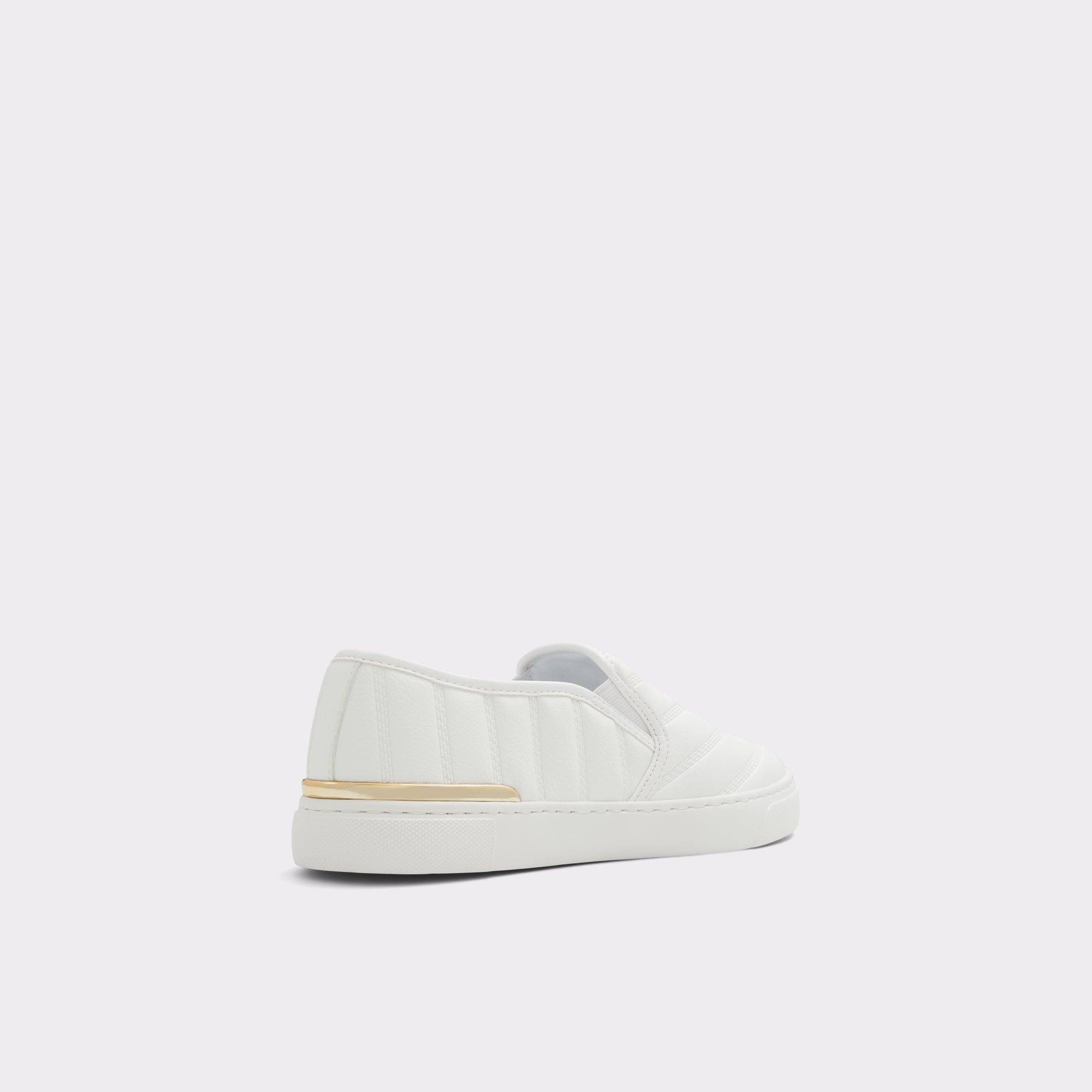Crendann White Women Slip on sneakers