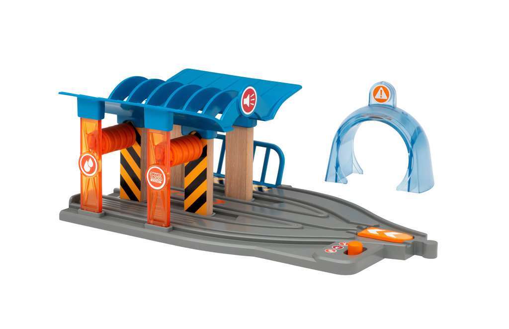 BRIO Spiel Smart Tech Sound Waschstraße mit Werkstatt