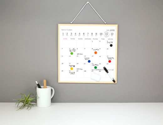 Whiteboard Calendar