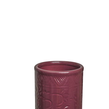 Keramieken vaas paars 31x31x54cm