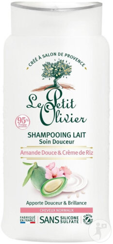 Le Petit Olivier Shampoing Lait Soin Douceur Amande Douce Et Crème De Riz 250ml