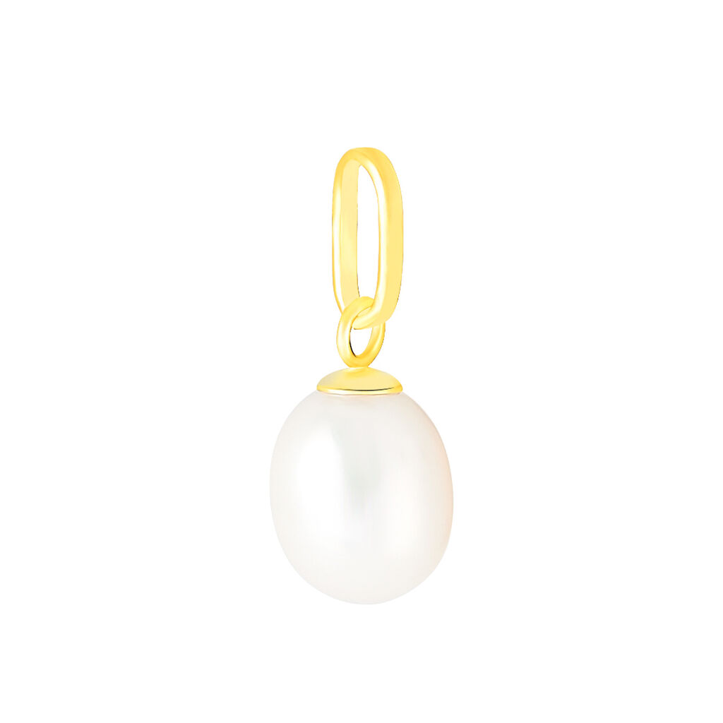 Pendentif Yoela Or Jaune Perle De Culture